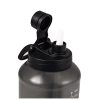 Mainstays 64 Fluid Ounces Reusable Water Bottle, Black, Straw, Plastic, Light Weight