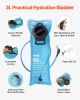VEVOR Hydration Backpack, Water Backpack with 3L TPU Water Bladder, Tactical Molle Hiking Hydration Pack with Storage for Men Women